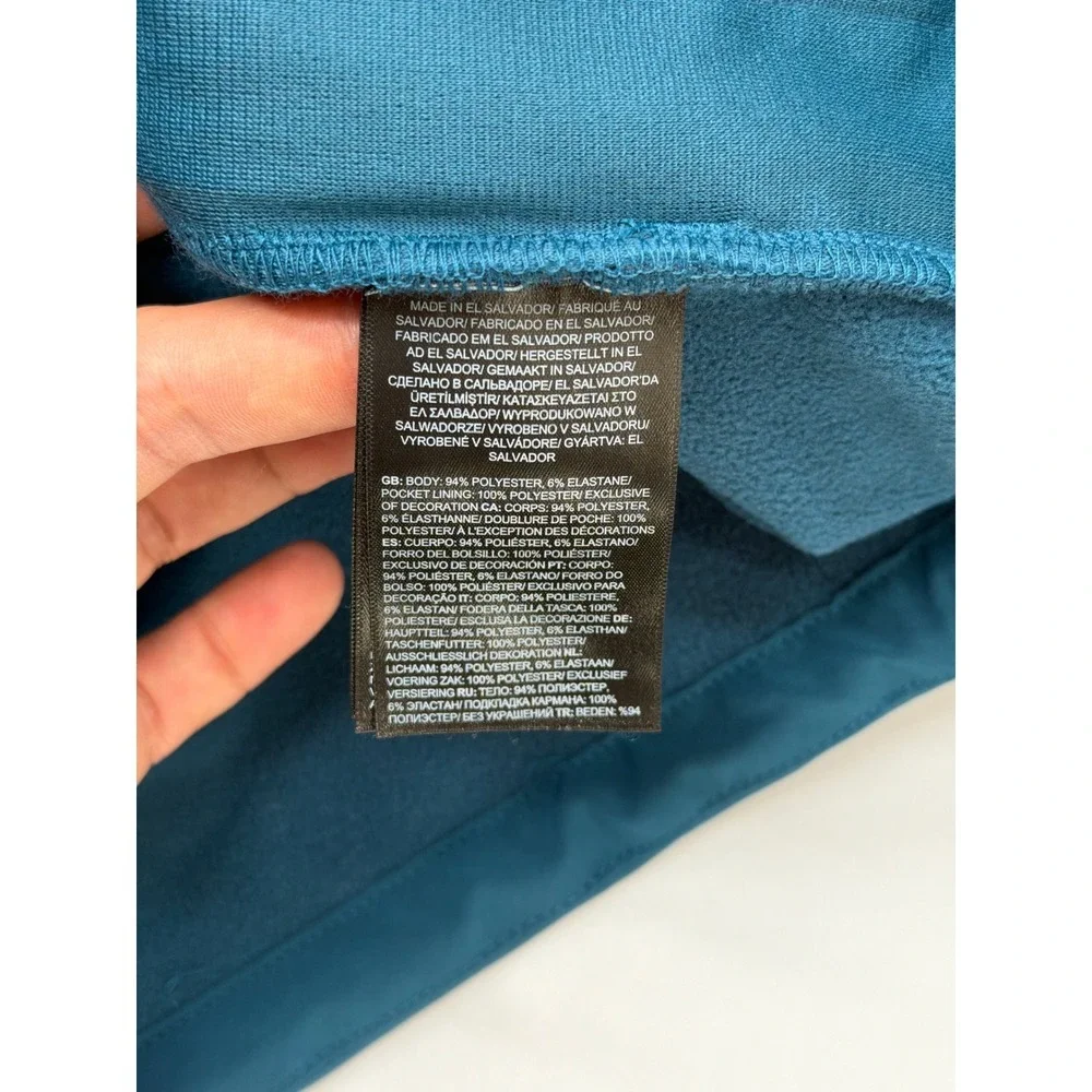 The North Face Mens XXL Windwall Soft Shell Jacket‎ Blue Moonlight Petrol